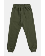 PANTALONE IN FELPA CON ELASTICO IN VITA