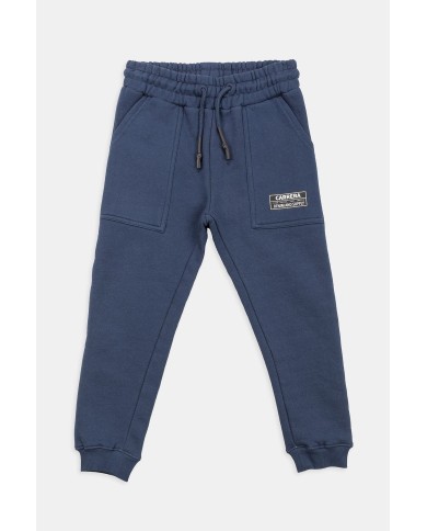 PANTALONE IN FELPA CON ELASTICO IN VITA