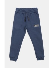 PANTALONE IN FELPA CON ELASTICO IN VITA