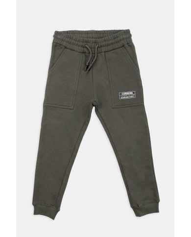 PANTALONE IN FELPA CON ELASTICO IN VITA