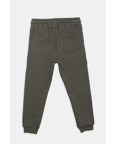 PANTALONE IN FELPA CON ELASTICO IN VITA