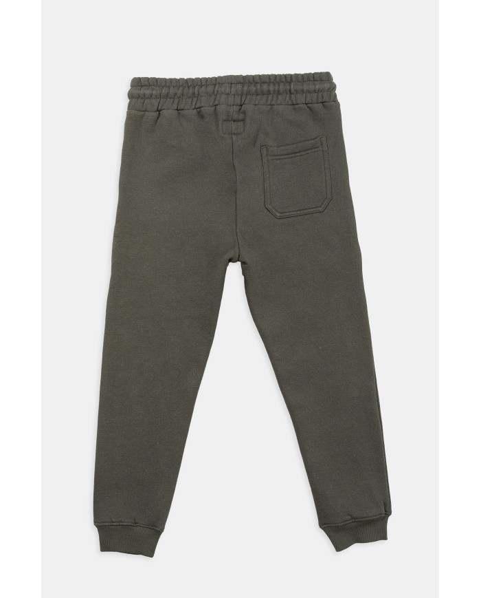 PANTALONE IN FELPA CON ELASTICO IN VITA