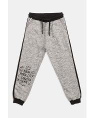 PANTALONE IN FELPA CON ELASTICO IN VITA