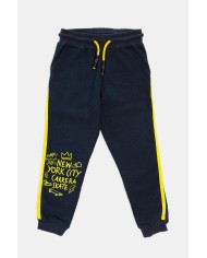 PANTALONE IN FELPA CON ELASTICO IN VITA