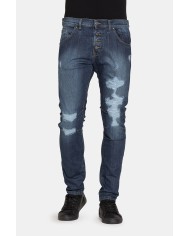 JEANS STRETCH MOD. 746. Cavallo basso gamba regolare