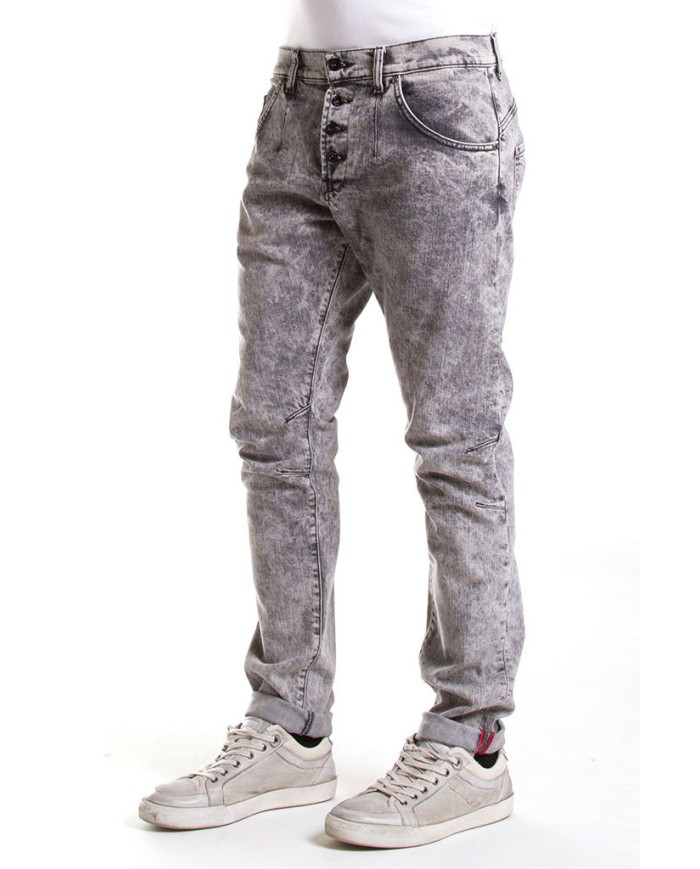 JEANS STRETCH MOD. 746. Cavallo basso gamba regolare