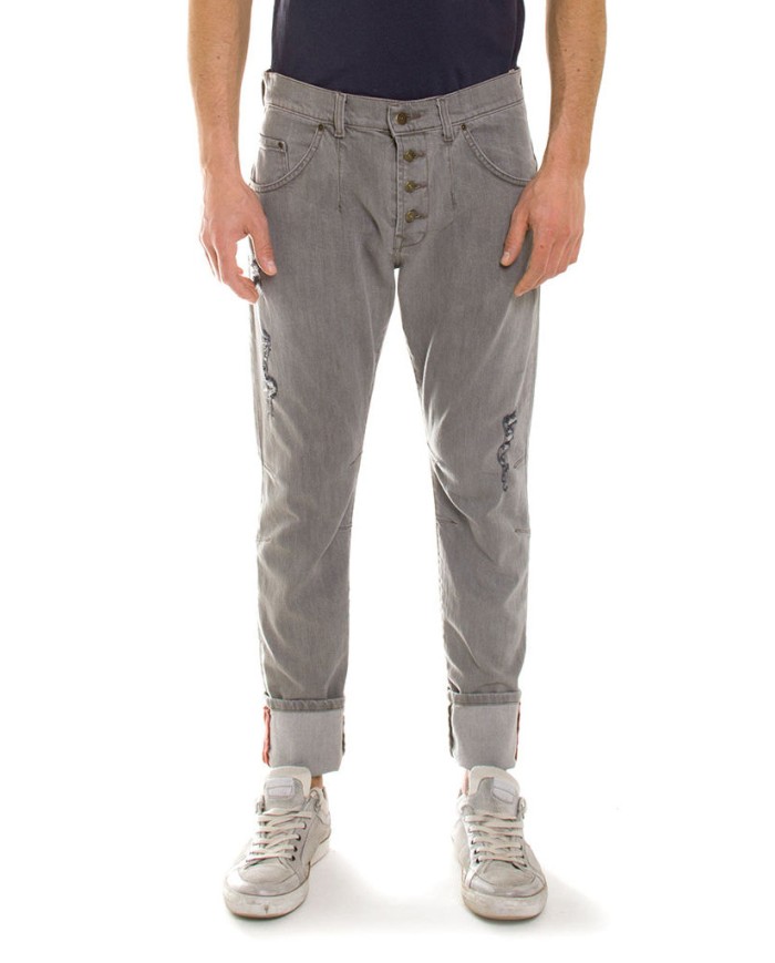 JEANS STRETCH MOD. 746. Cavallo basso gamba regolare