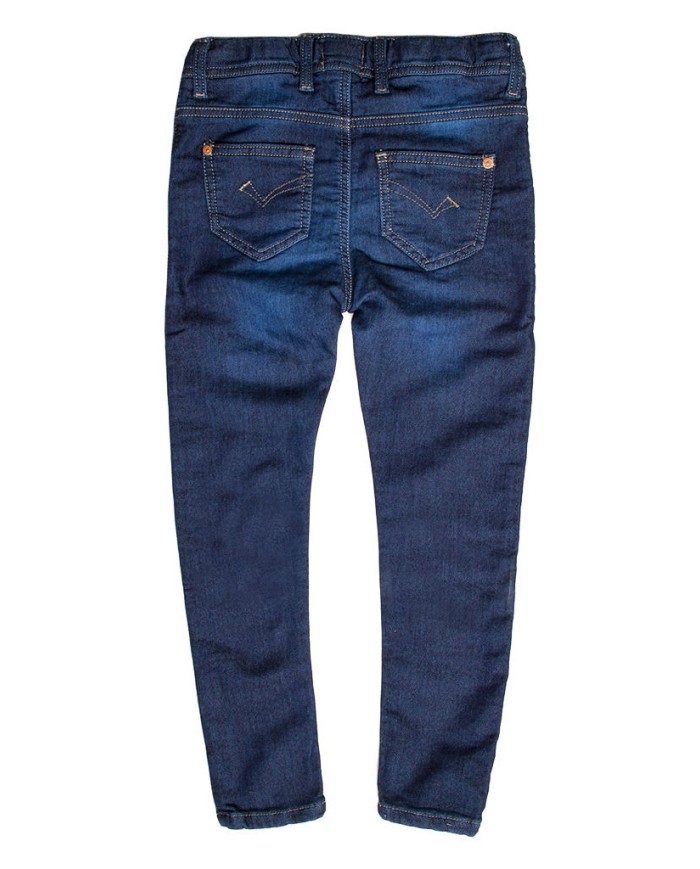 JOGGER JEANS CON COULISSE IN VITA