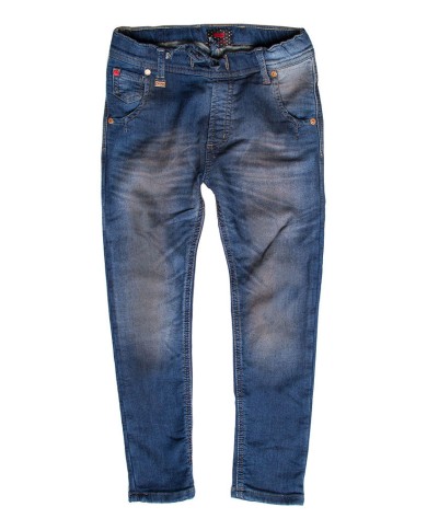 JOGGER JEANS CON COULISSE IN VITA