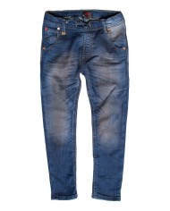 JOGGER JEANS CON COULISSE IN VITA