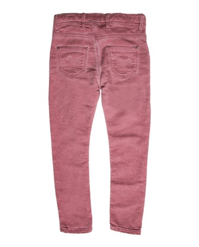 JOGGER JEANS COLORATO CON COULISSE IN VITA