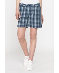 PANTALONE CORTO IN COTONE. Vita e gamba regolare.