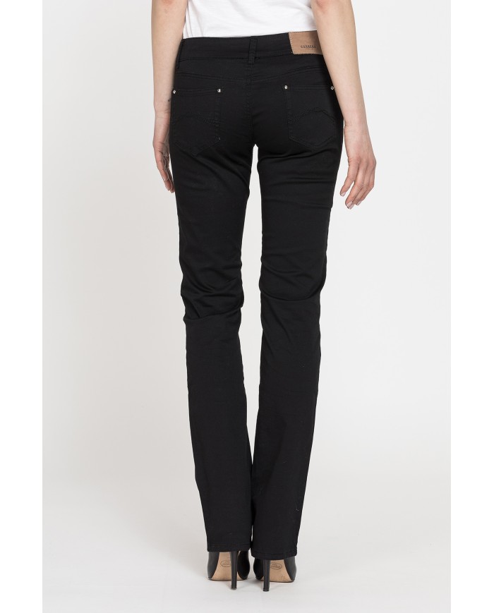 GABARDINA STRETCH ULTRA LEGGERA. Vita e gamba regolare.