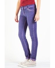 JOGGER JEANS COLORATO MOD 752. Vita e gamba regolare.