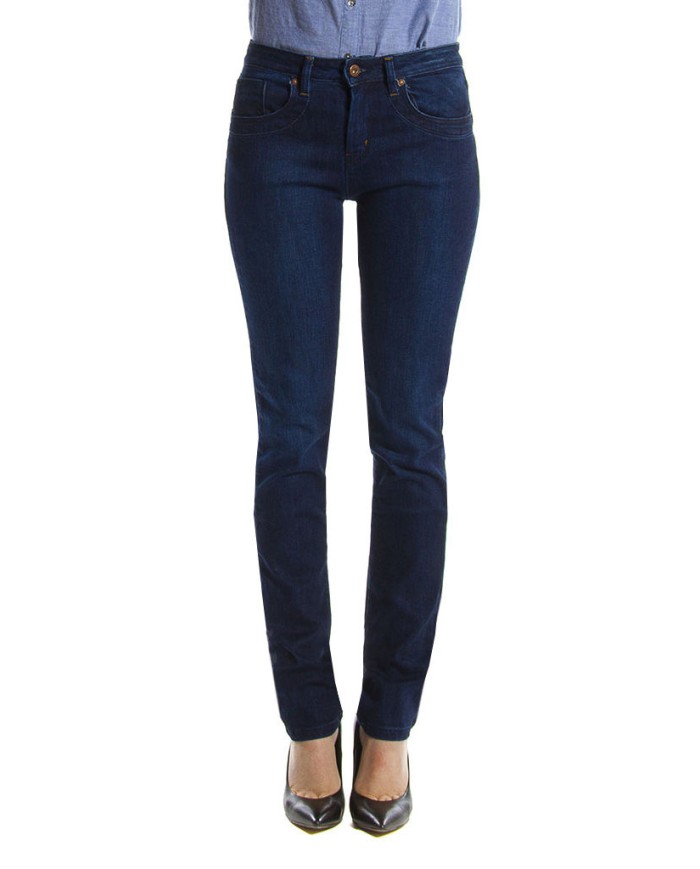 JEANS STRETCH 12oz MOD 752. Vita e gamba regolare.