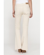 PANTALONE BOOTCUT CON TASCHE FRONTALI IN BULL DENIM