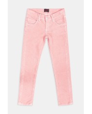 PANTALONE 5 TASCHE IN VELLUTO STRETCH STRETCH. Vestibilità regular.