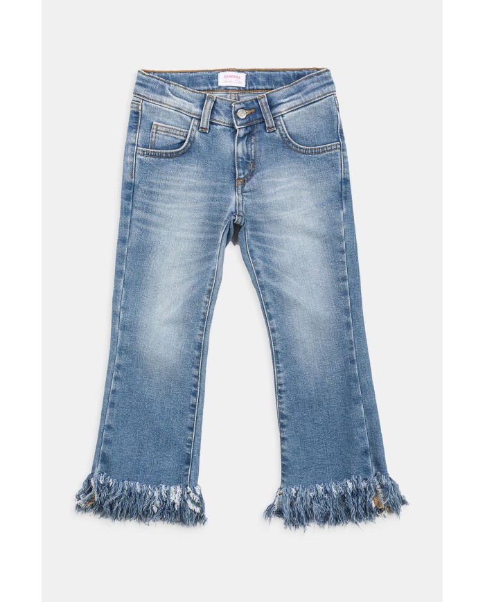 JEANS 5 TASCHE SVASATO