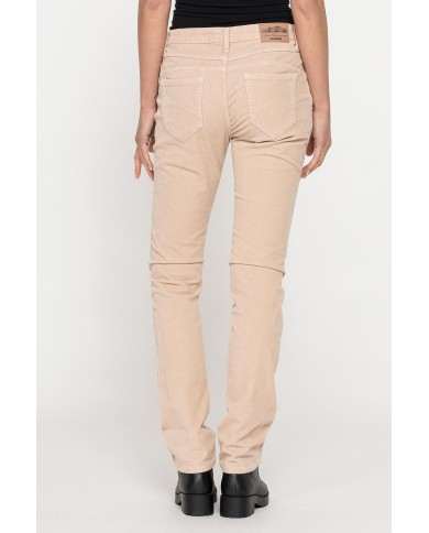 PANTALONE IN VELLUTO STRETCH MOD. 752