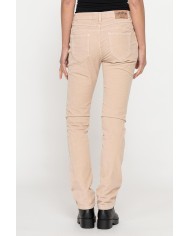 PANTALONE IN VELLUTO STRETCH MOD. 752