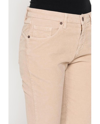 PANTALONE IN VELLUTO STRETCH MOD. 752