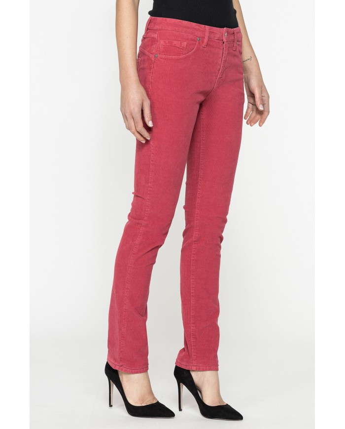 PANTALONE IN VELLUTO STRETCH MOD. 752