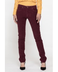 PANTALONE IN VELLUTO STRETCH MOD. 752