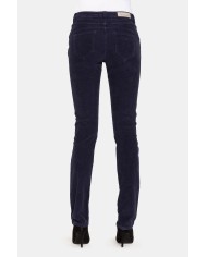 PANTALONE IN VELLUTO STRETCH MOD. 752