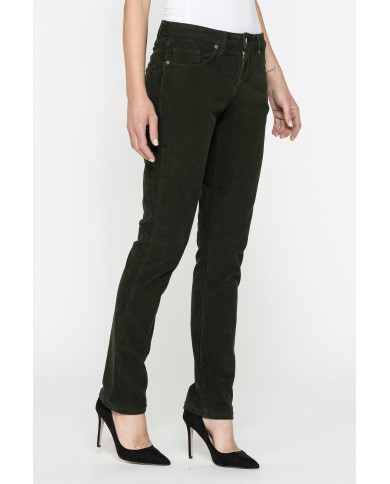 PANTALONE IN VELLUTO STRETCH MOD. 752