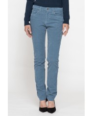 PANTALONE IN VELLUTO STRETCH MOD. 752