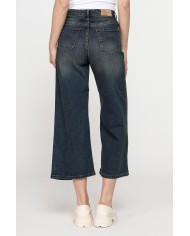 JEANS CULOTTE 5 TASCHE IN DENIM STRETCH 12,5oz