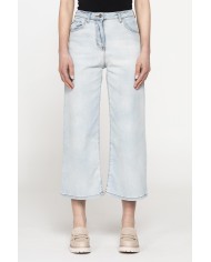 JEANS CULOTTE 5 TASCHE IN DENIM STRETCH 12,5oz