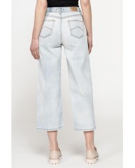 JEANS CULOTTE 5 TASCHE IN DENIM STRETCH 12,5oz
