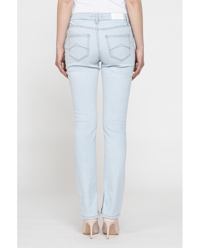 JEANS 5 TASCHE CON SPACCO SUL FONDO