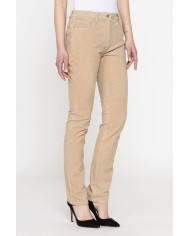 VELLUTO 1000r STRETCH MOD. 753. Vita alta e gamba regolare.