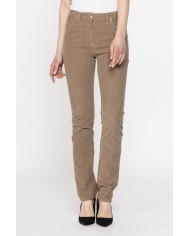 VELLUTO 1000r STRETCH MOD. 753. Vita alta e gamba regolare.