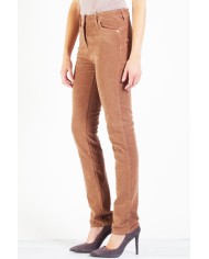 VELLUTO 1000r STRETCH MOD. 753. Vita alta e gamba regolare.