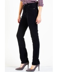 VELLUTO 1000r STRETCH MOD. 753. Vita alta e gamba regolare.