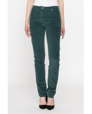 VELLUTO 1000r STRETCH MOD. 753. Vita alta e gamba regolare.