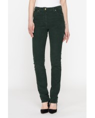 VELLUTO 1000r STRETCH MOD. 753. Vita alta e gamba regolare.