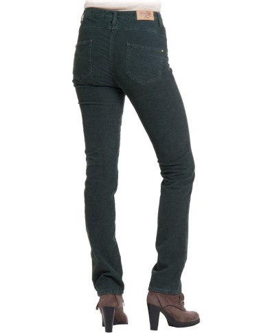 VELLUTO 1000r STRETCH MOD. 753. Vita alta e gamba regolare.