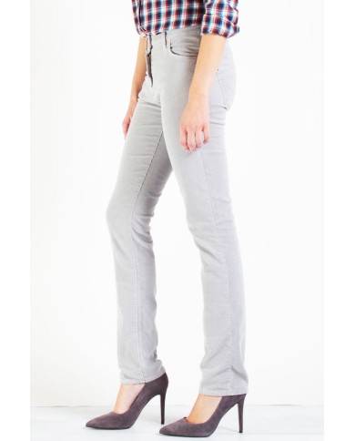 VELLUTO 1000r STRETCH MOD. 753. Vita alta e gamba regolare.