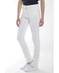 GABARDINA STRETCH MOD. 753. Vita alta e gamba regolare.