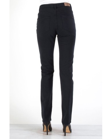 GABARDINA STRETCH MOD. 753. Vita alta e gamba regolare.