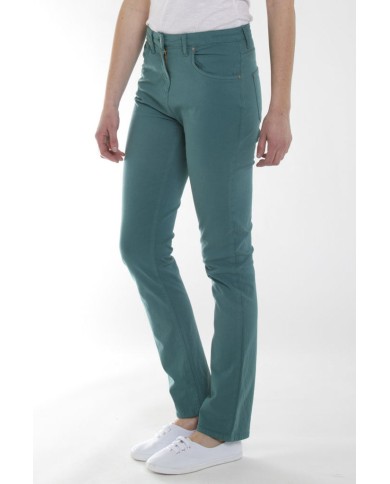 GABARDINA STRETCH MOD. 753. Vita alta e gamba regolare.