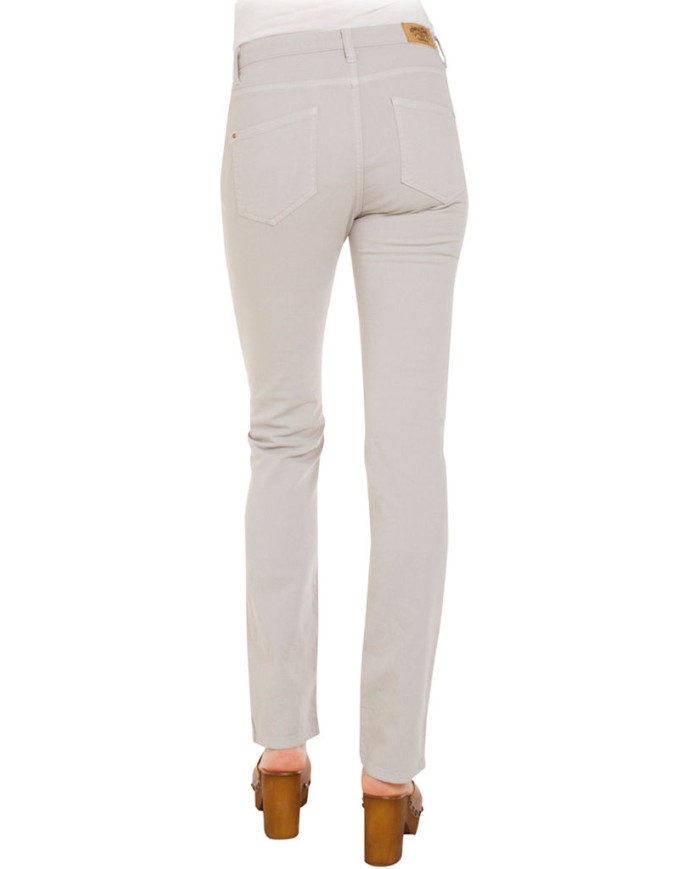 GABARDINA STRETCH MOD. 753. Vita alta e gamba regolare.