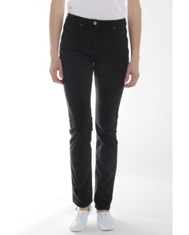 GABARDINA STRETCH MOD. 753. Vita alta e gamba regolare.