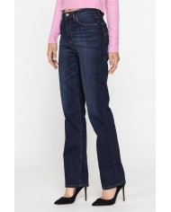 JEANS 5 TASCHE GAMBA DRITTA IN DENIM STRETCH