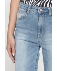 JEANS 5 TASCHE GAMBA DRITTA IN DENIM STRETCH