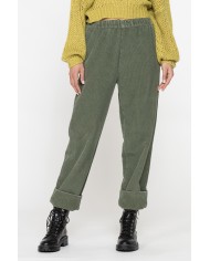 PANTALONE JOGGER IN VELLUTO 100% COTONE